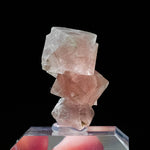 pink fluorite octahedral