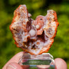 chalcedoon hematiet geode