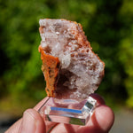 chalcedoon hematiet geode