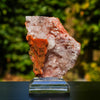 chalcedoon hematiet geode