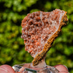 chalcedoon hematiet geode