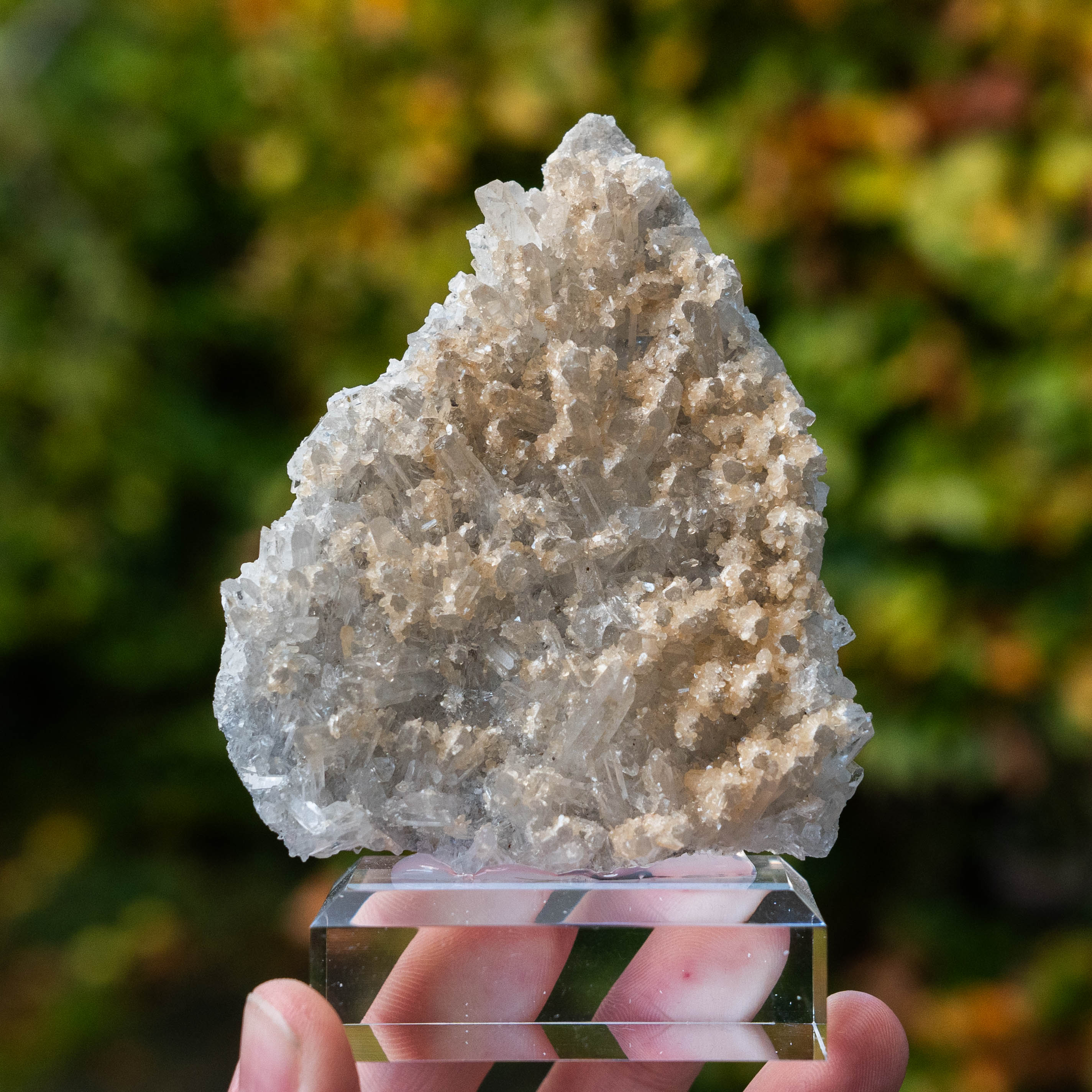 rhodochrosiet kwarts bulgarije