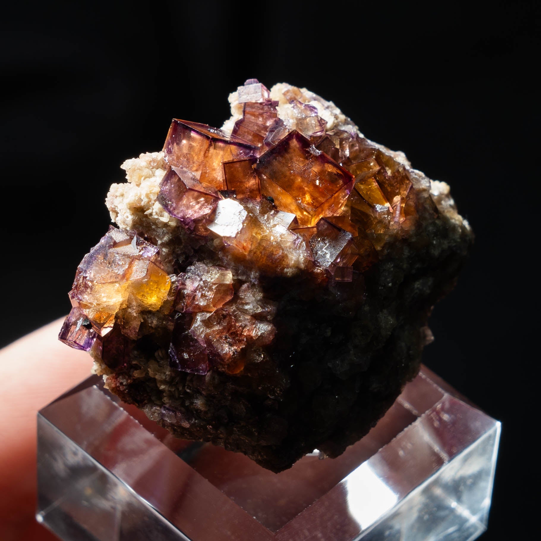 fluorite bergmännisch glück germany