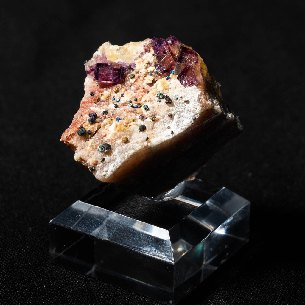 fluorite bergmännisch glück germany