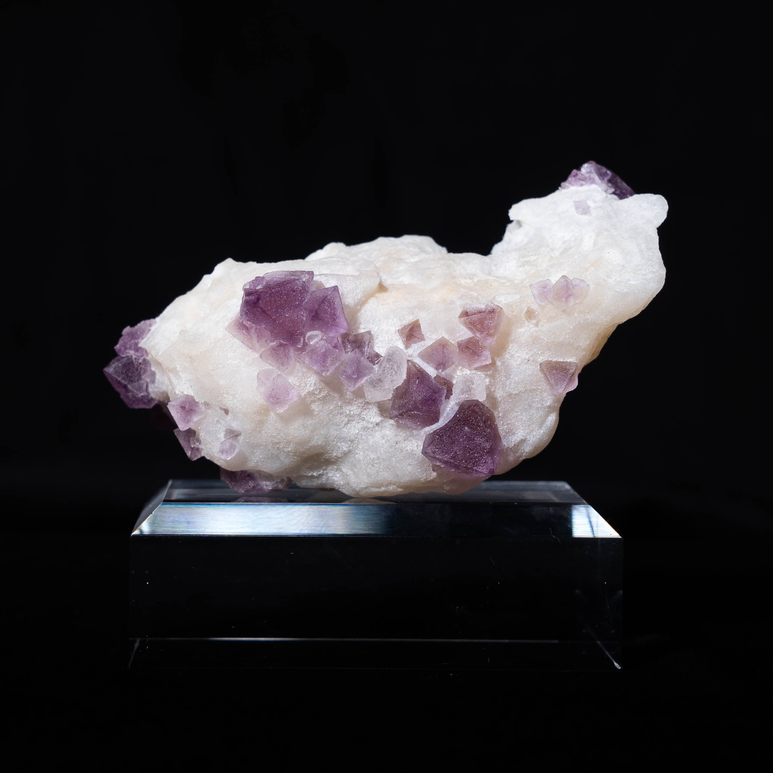 Roze fluoriet uit Zhejiang