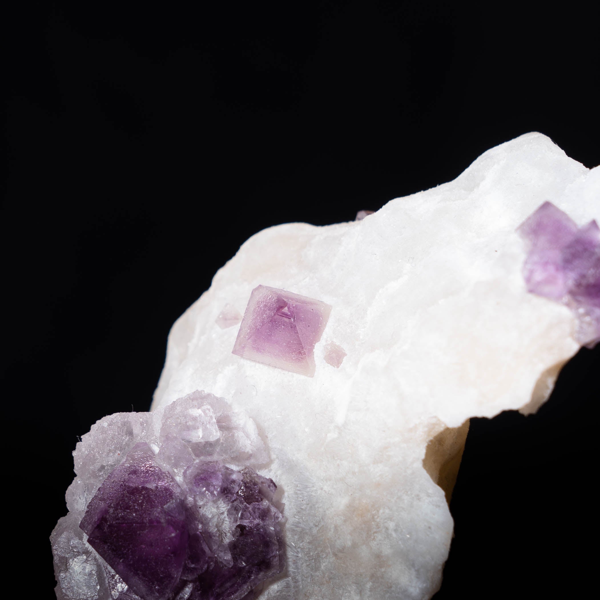 Roze fluoriet uit Zhejiang