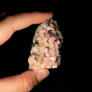 Rhodochrosiet pyriet kwarts