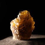 gele fluoriet cluster 