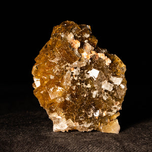 gele fluoriet cluster 