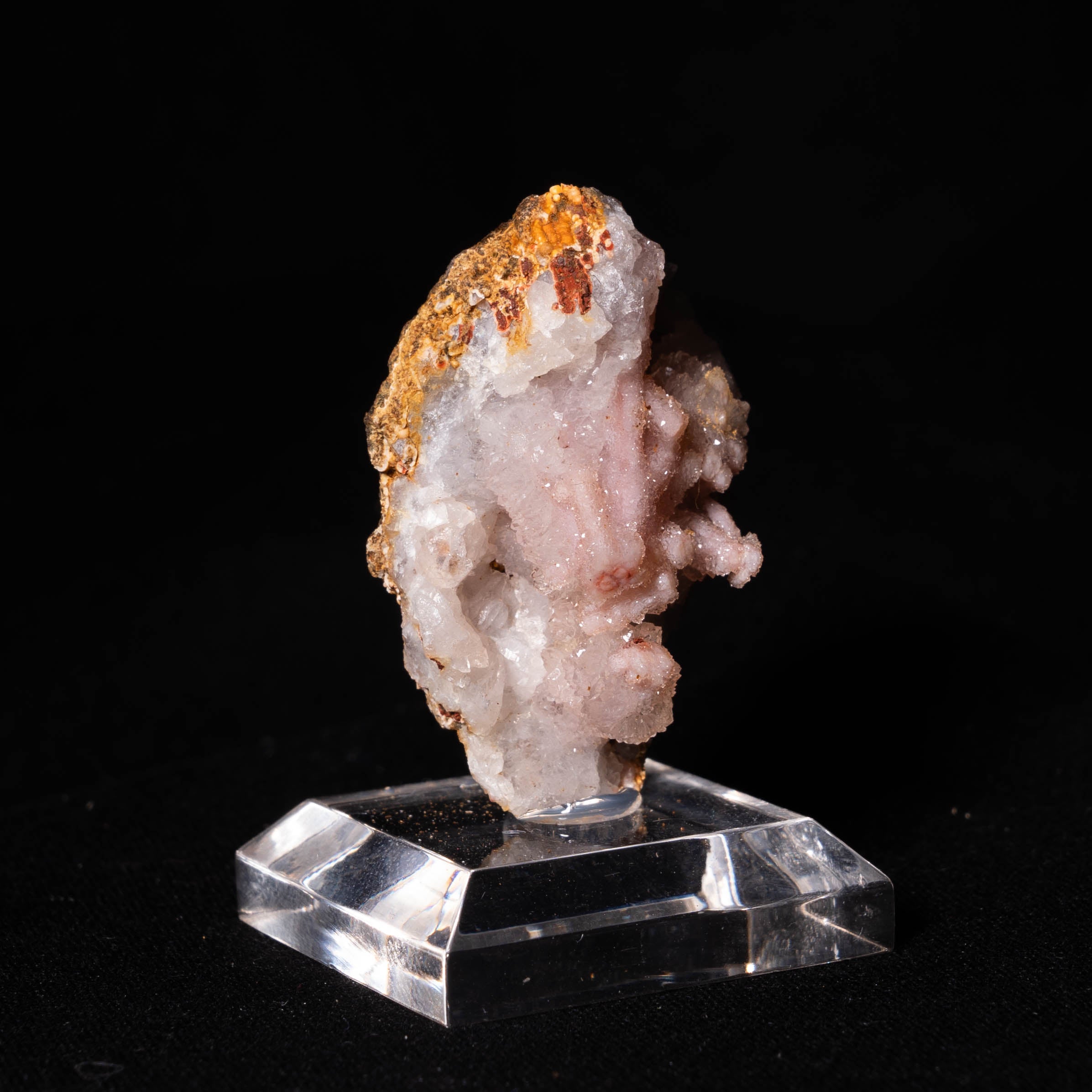 chalcedoon hematiet geode