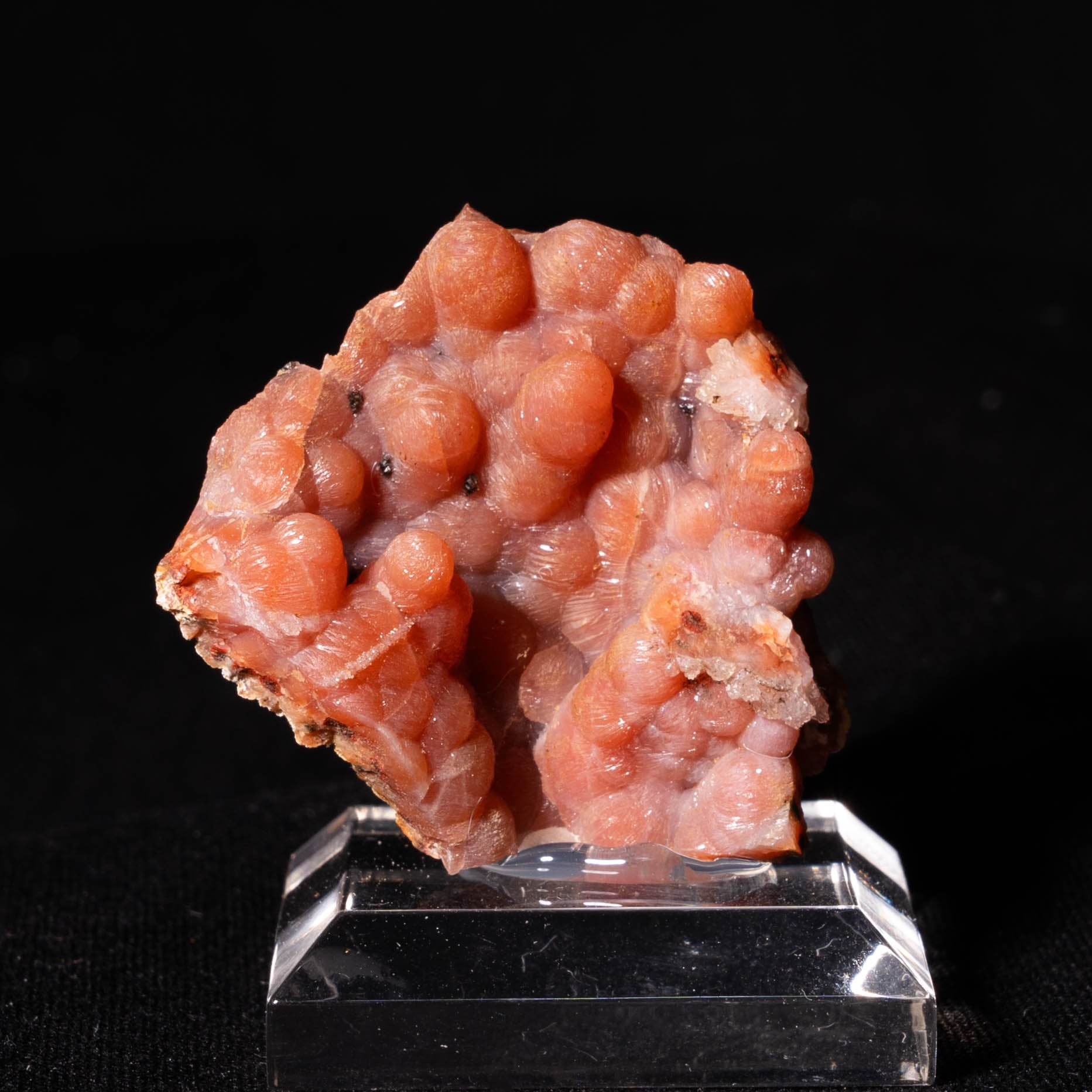 chalcedoon hematiet geode