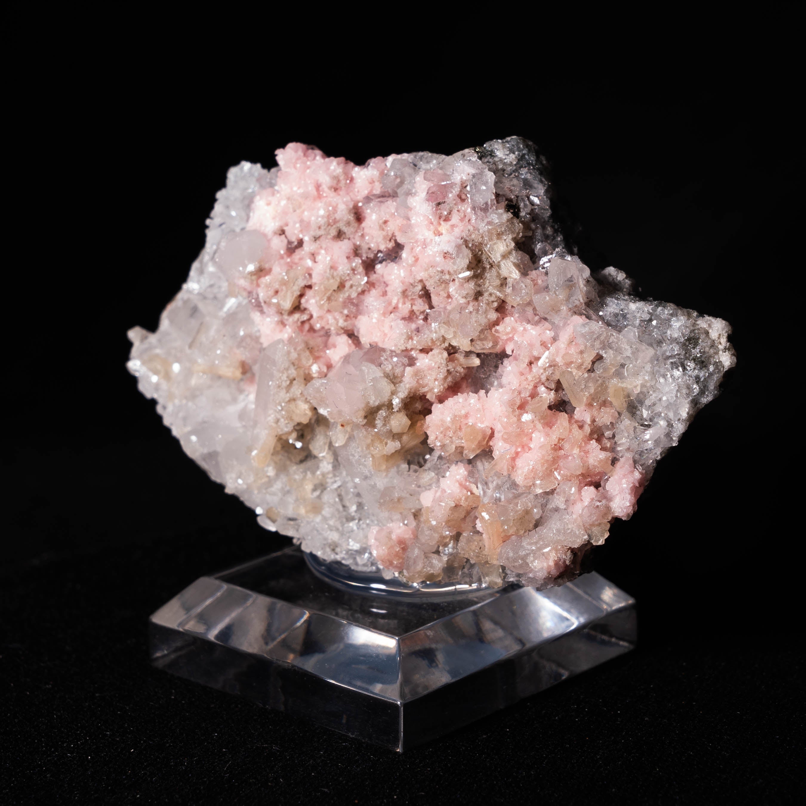 Rhodochrosiet kwarts bulgarije