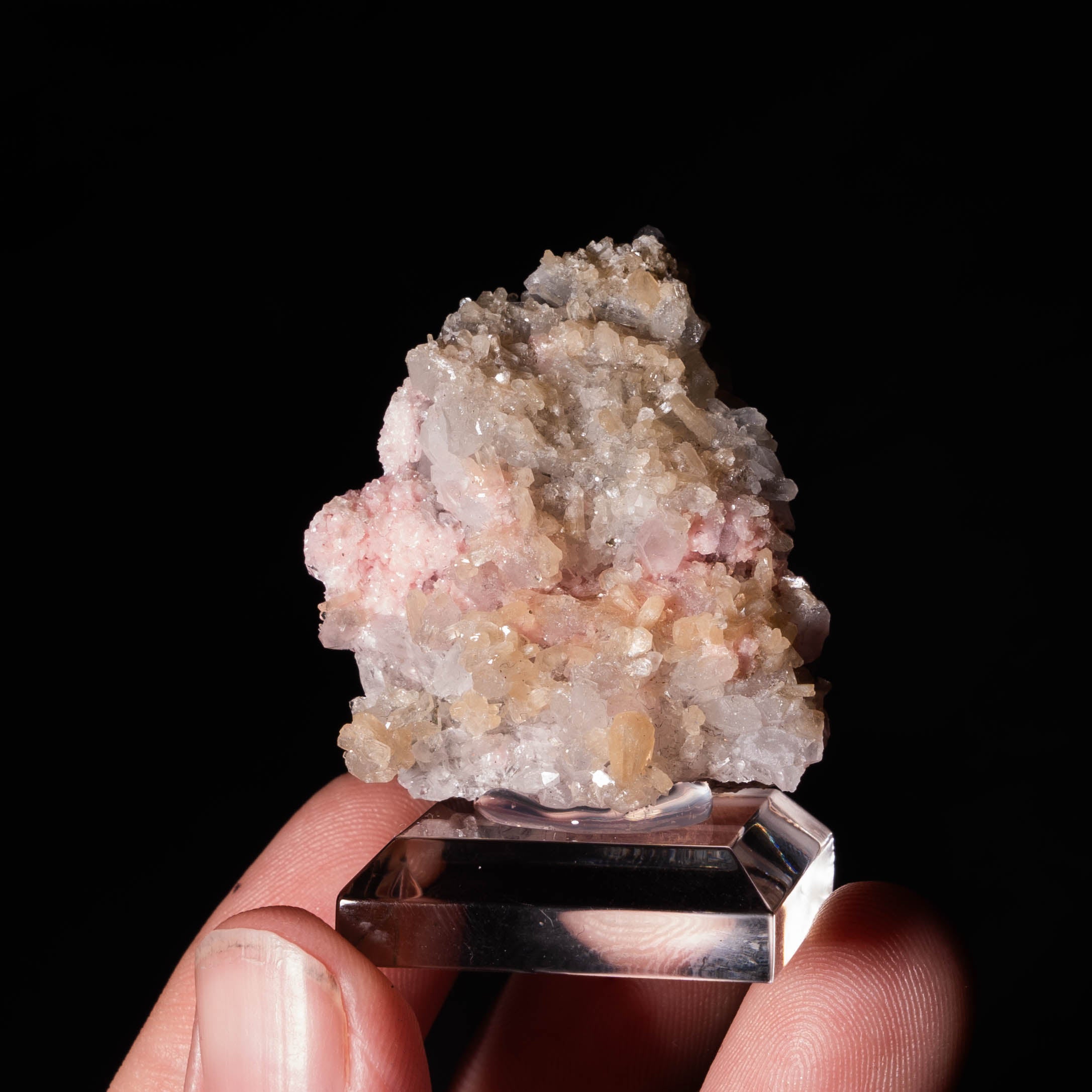 rhodochrosiet kwarts bulgarije