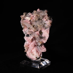 rhodochrosiet kwarts pyriet