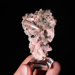 rhodochrosiet kwarts pyriet
