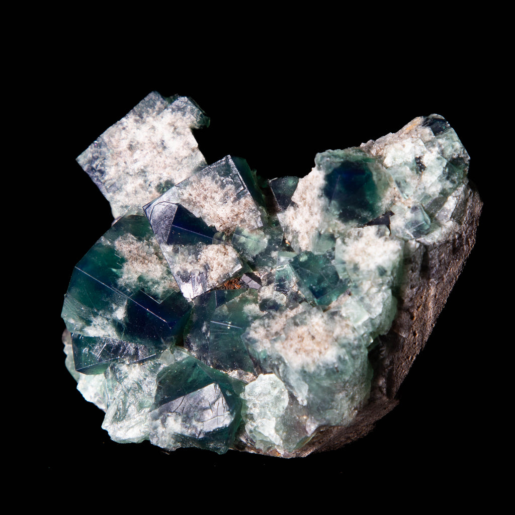 Suiker fluoriet cluster