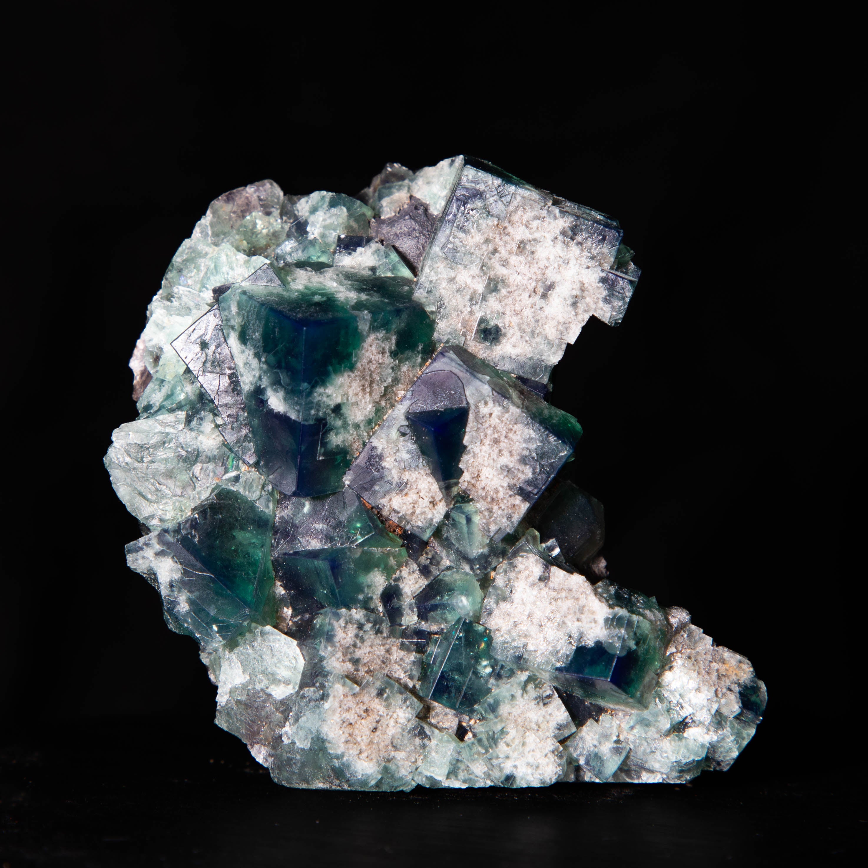 suiker fluoriet cluster