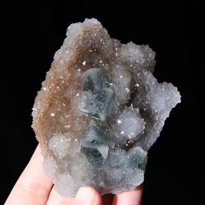 Suiker fluoriet cluster