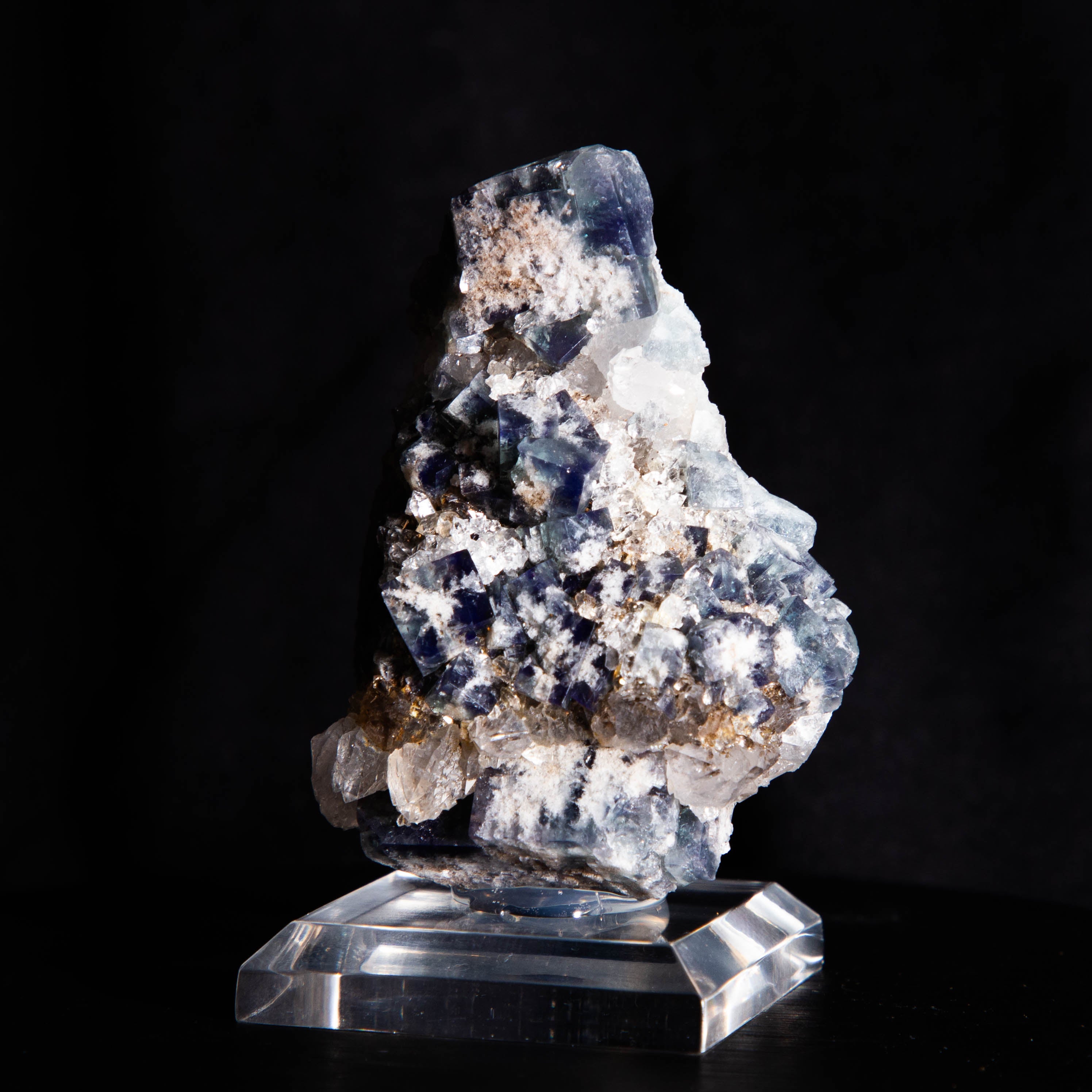 Suiker fluoriet cluster