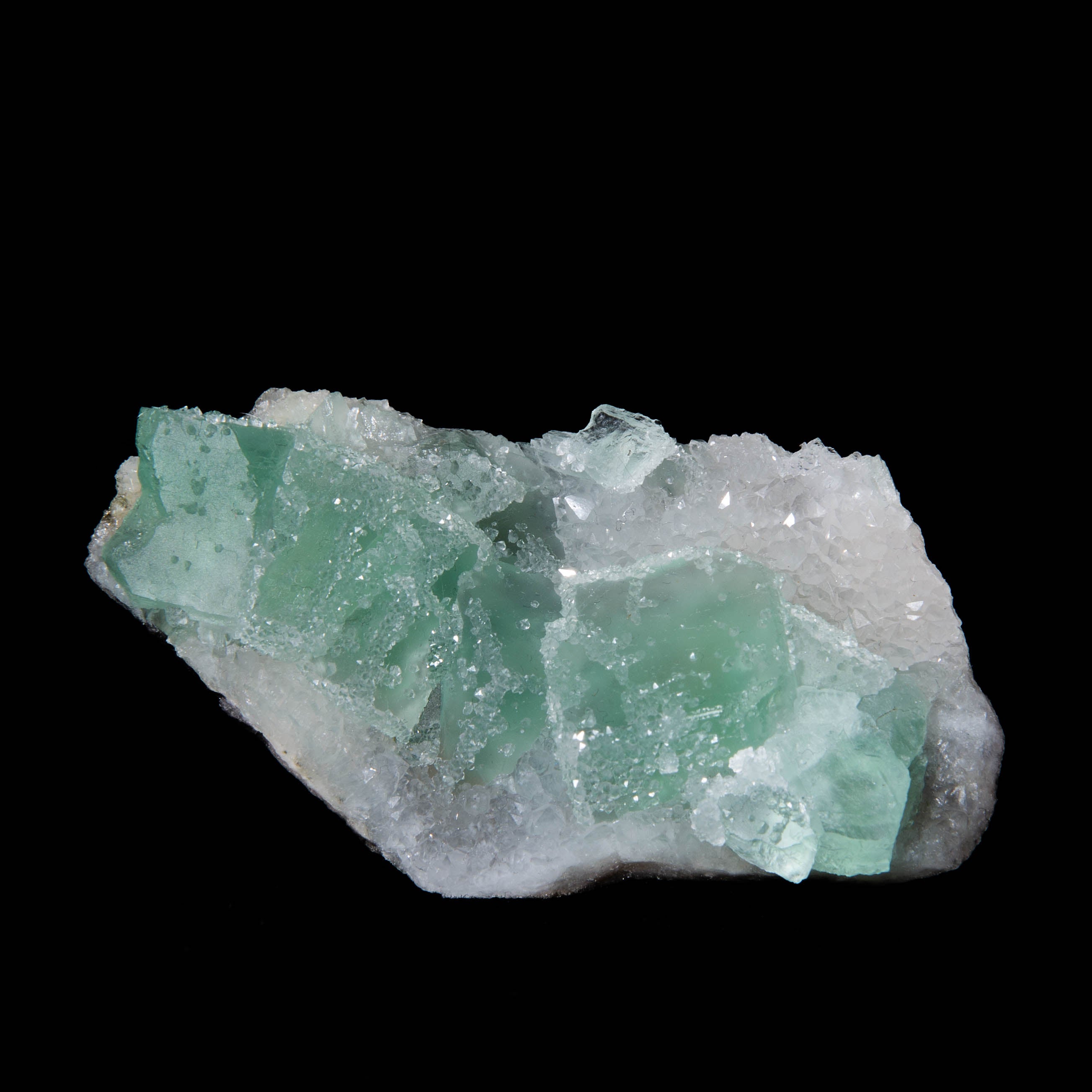 Suiker fluoriet cluster