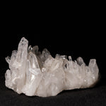heldere bergkristal cluster